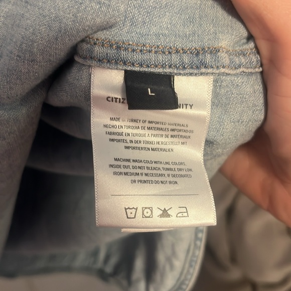 Citizens of Humanity Shay Palermo Popover Top - Picture 5 of 7